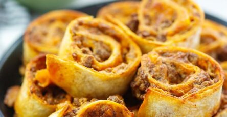 Savory Beef and Cheese Pinwheels