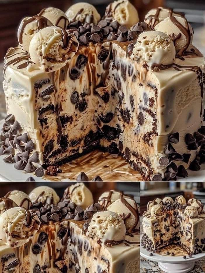 Cookies and Cream Ice Cream Cake