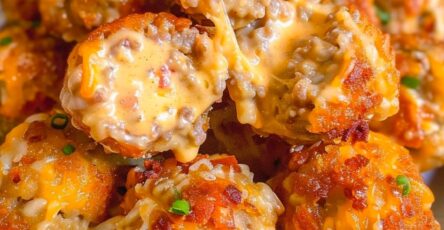 Rotel Cream Cheese Sausage Balls