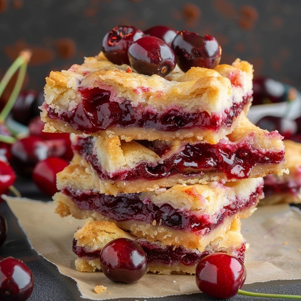 Irresistible Cherry Bars