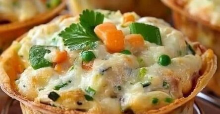 Delicious Mini Chicken Pot Pies