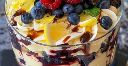 Mixed Berry Trifle