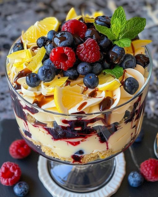 Mixed Berry Trifle