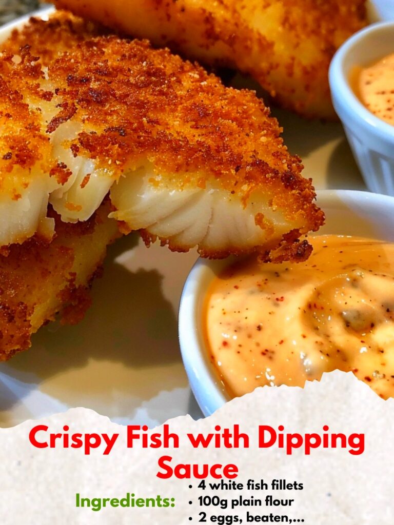 Crispy Fish with Dipping Sauce