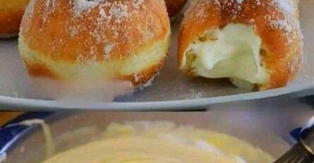 Cream-Filled Doughnuts