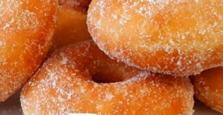 sugar-coated donuts