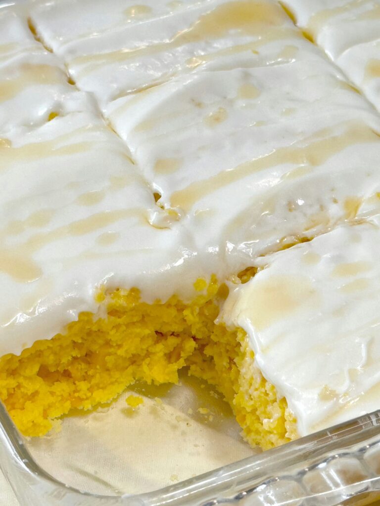 Creamed Corn Snacking Cake