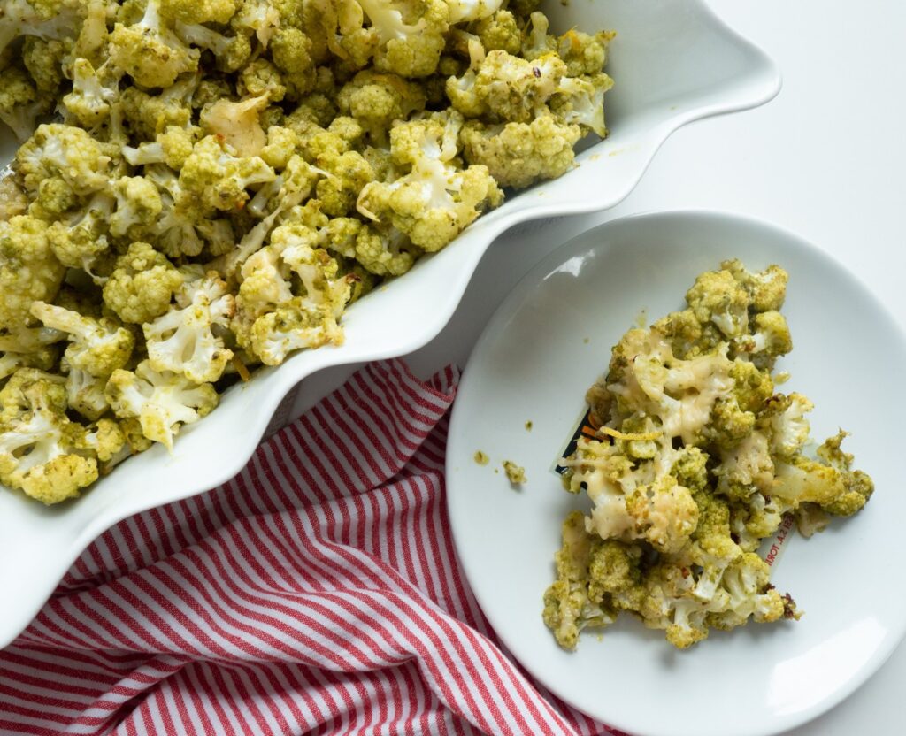 Pesto Cauliflower