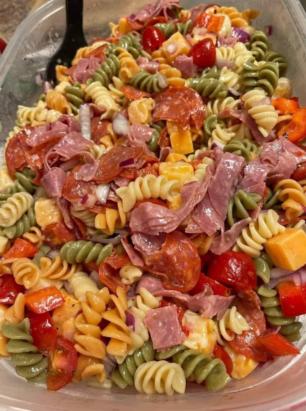 flavorful pasta salad