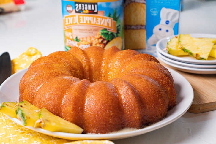 Pineapple Juice Cake