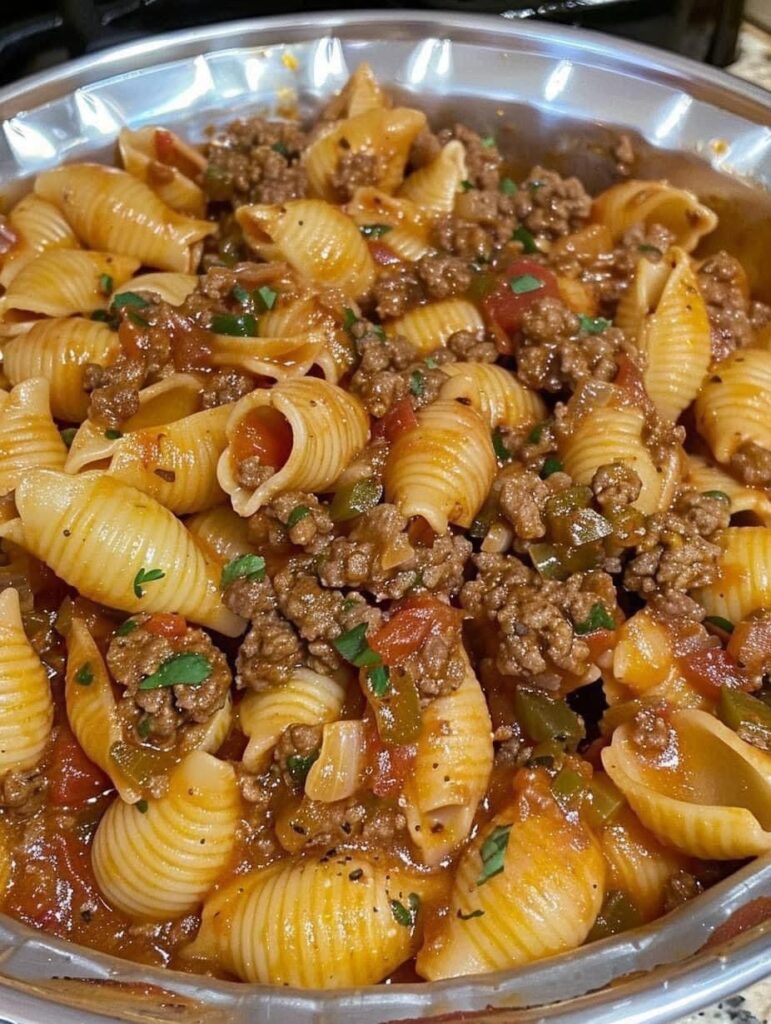 Pasta with Meat Sauce