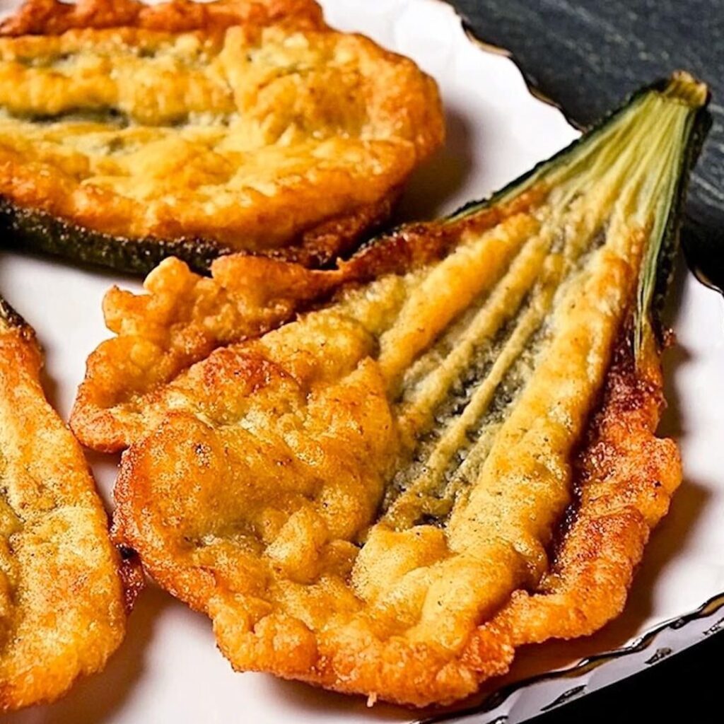 Fried Zucchini Flowers