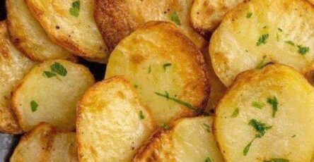 Crispy Roasted Potato Slices