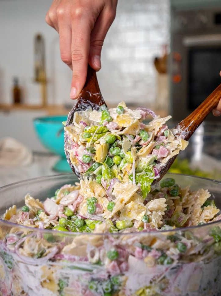 Creamy Bowtie Pasta Salad