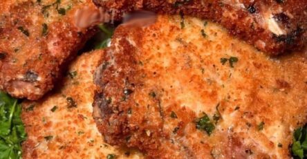 Parmesan Baked Pork Chops