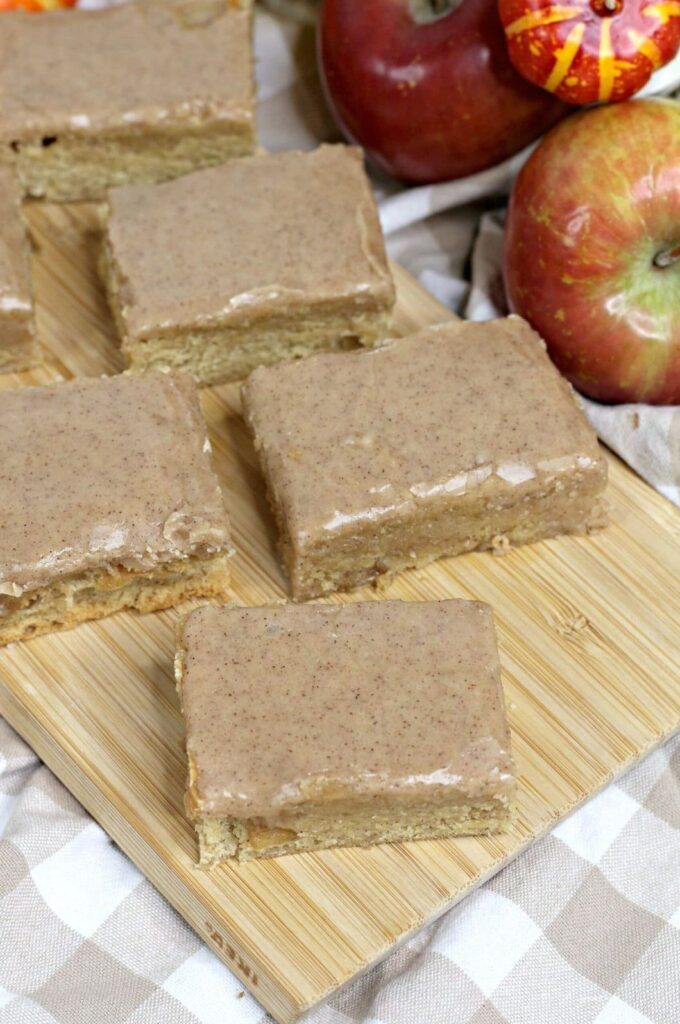 Caramel Apple Blondies