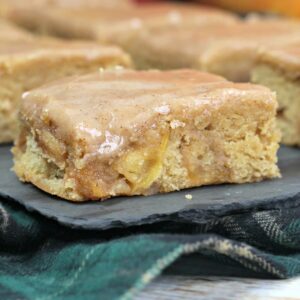 Caramel Apple Blondies