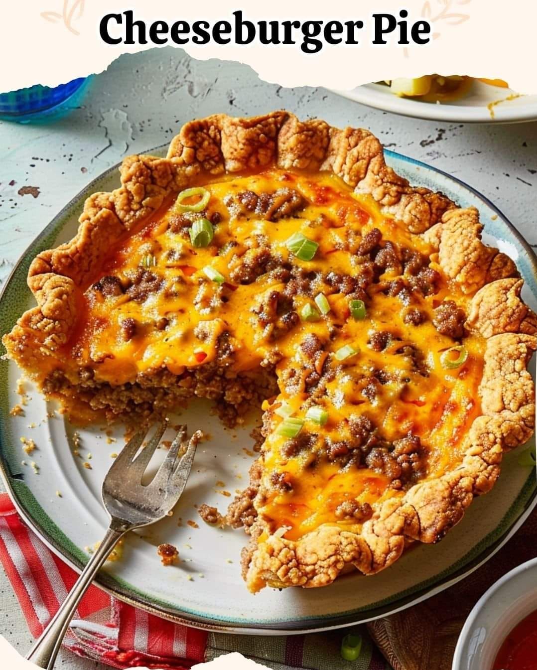 Cheeseburger Pie