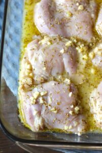 Baked Herb Chicken Thighs