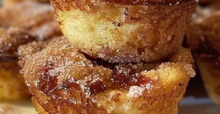 Cinnamon Sugar French Toast Muffins