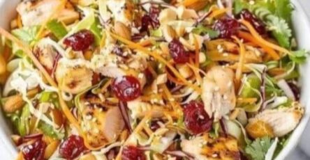 Asian Chicken Cranberry Salad