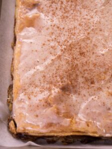 Glazed Cinnamon Bars