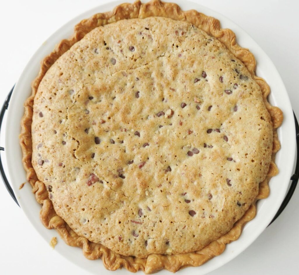 Chocolate Chip Cookie Pie