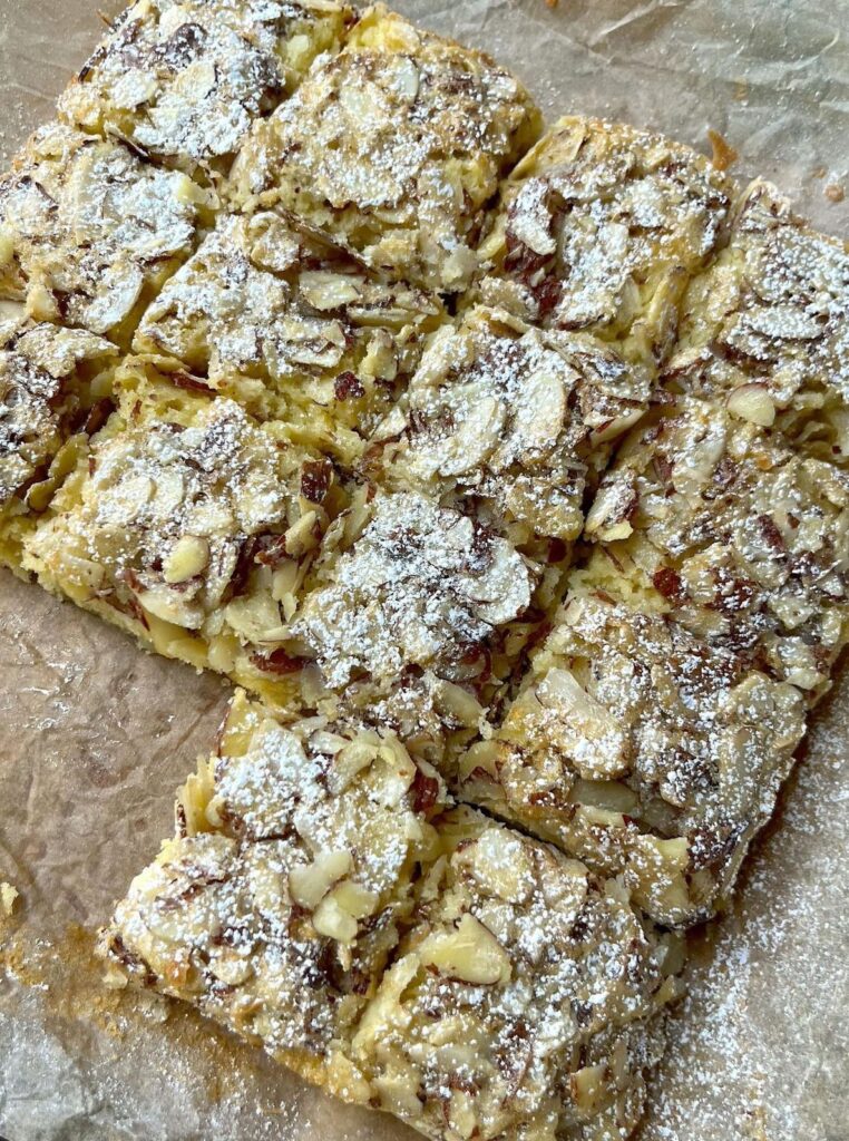 Almond Cake Bars