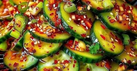 Spicy Asian Cucumber Salad