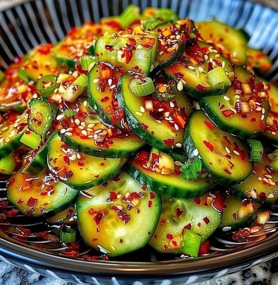 Spicy Asian Cucumber Salad