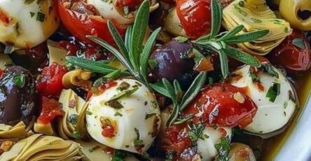 Marinated Mozzarella Salad