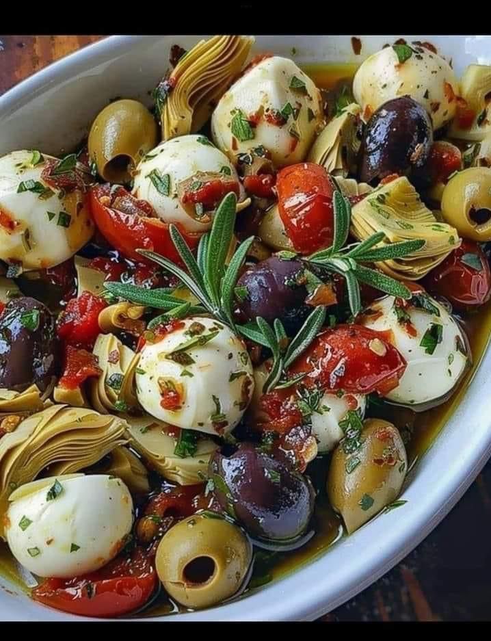 Marinated Mozzarella Salad