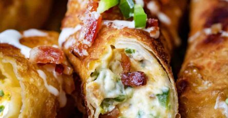 Jalapeño Popper Egg Rolls