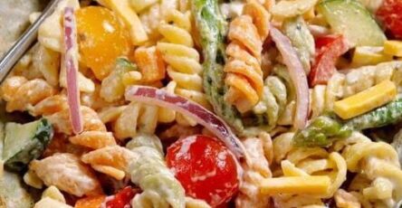 Creamy Vegetable Pasta Salad