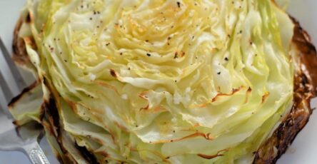 Oven Baked Cabbage Steaks