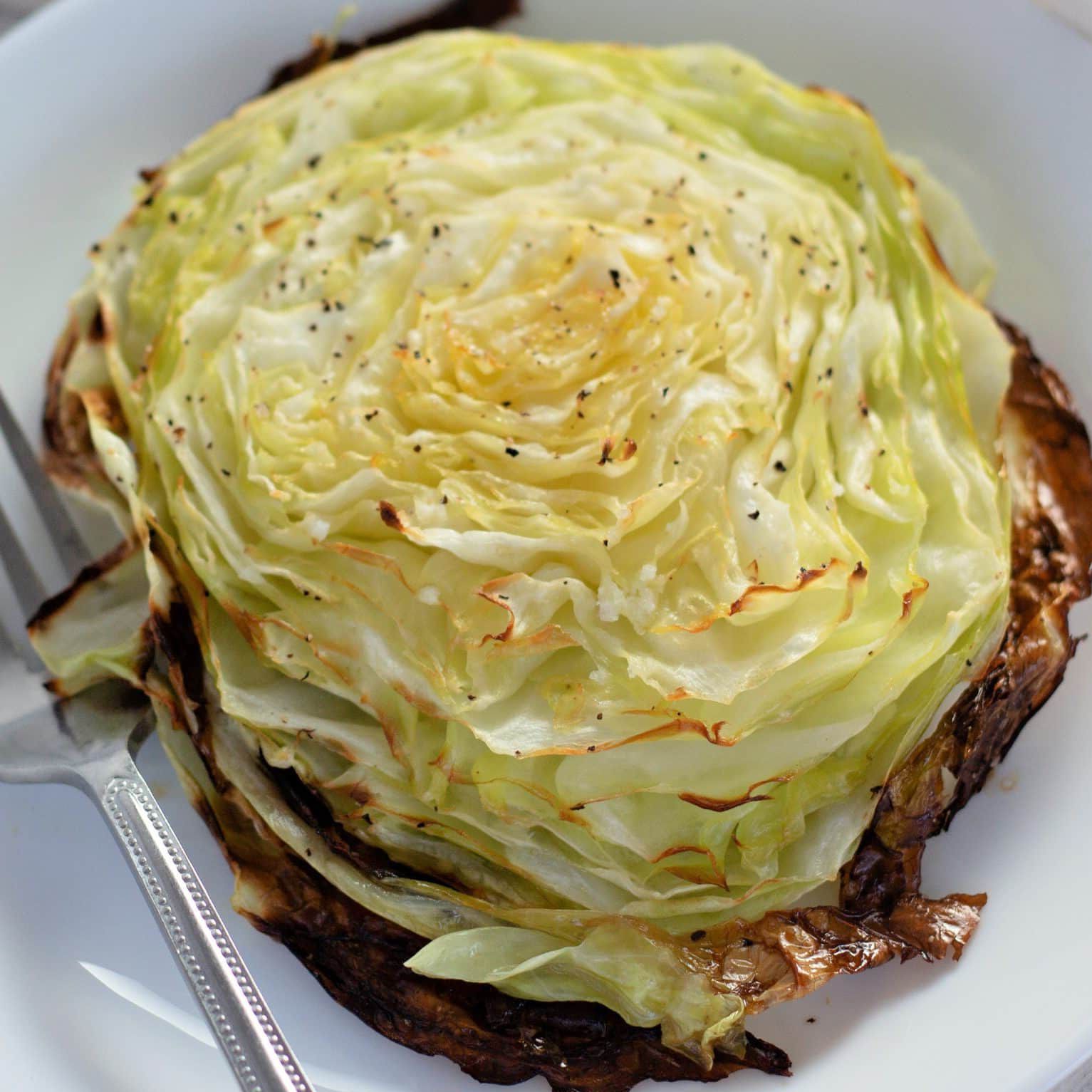 Oven Baked Cabbage Steaks