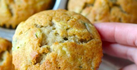 Zucchini Banana Muffins