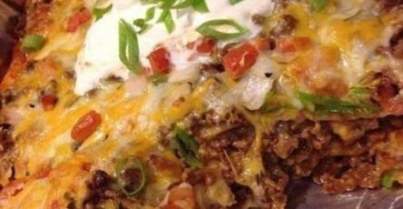 Walking Taco Casserole