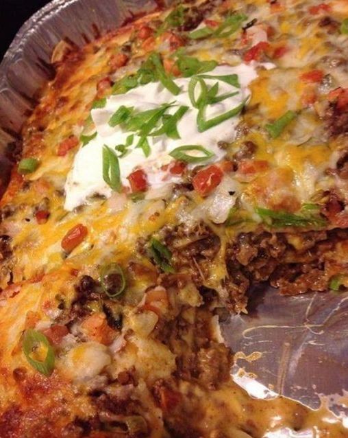 Walking Taco Casserole