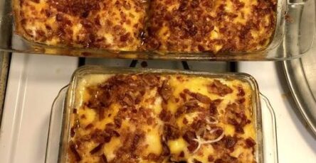 Cheesy Loaded Meatloaf Casserole