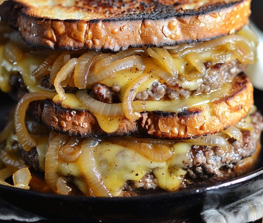 Best Patty Melts with Secret Sauce