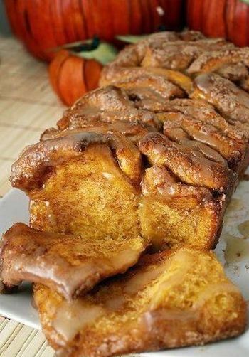 Cinnamon Sugar Pumpkin Bread