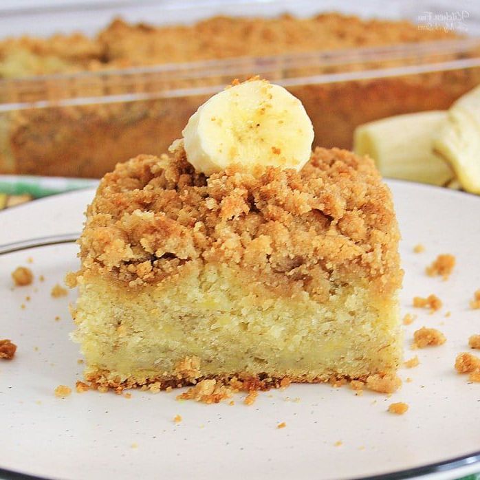 Banana Crunch Cake Recipe