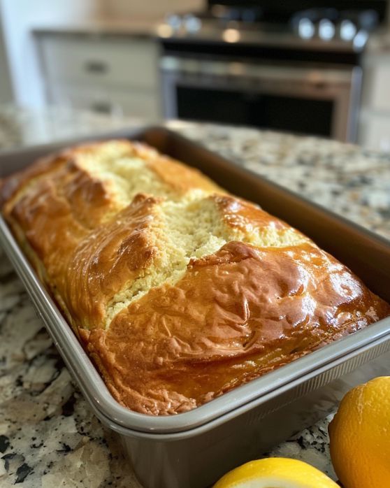 Lemon Cream Cheese Bread