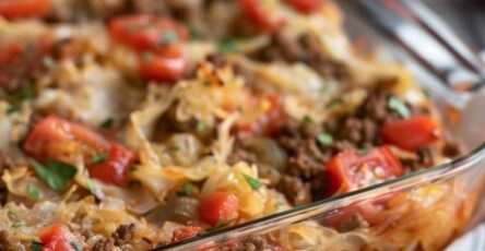 Gooey Cabbage Casserole Recipe