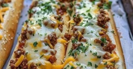 Garlic Bread Sloppy Joes