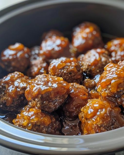 Slow Cooker Marmalade Meatballs Recipe