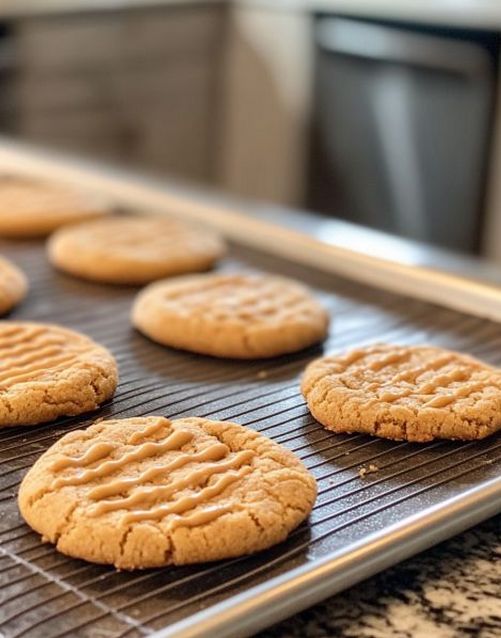 Gigantic Peanut Butter Cookies Recipe