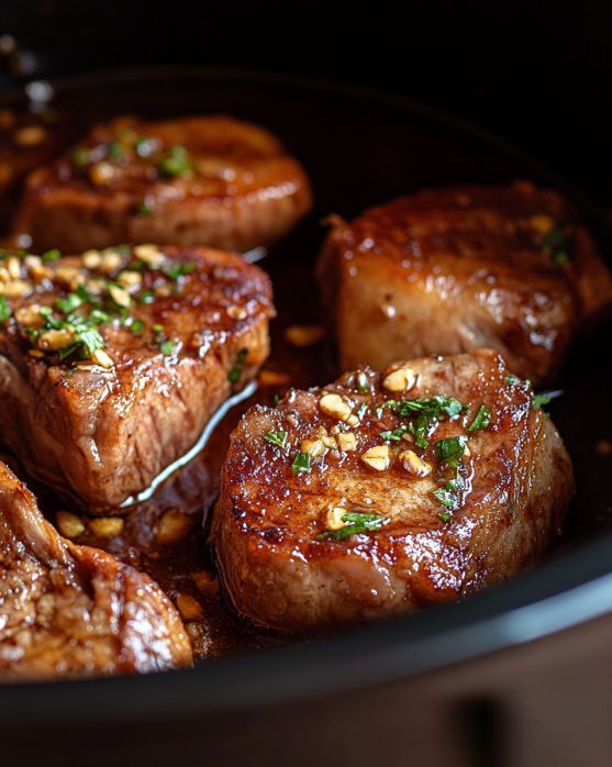 Slow Cooker Asian Soy-Ginger Pork Chops