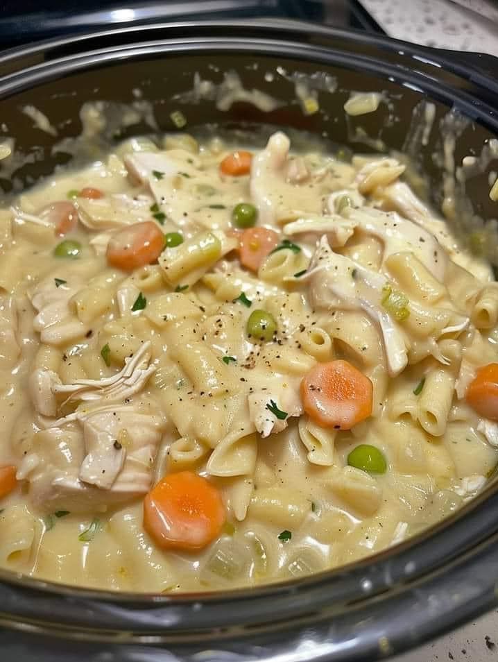 Creamy Chicken and Noodle Soup